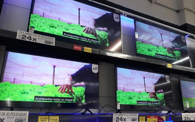 TV de nova geração